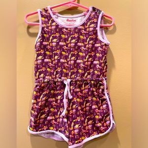 Piccolina construction truck romper 3T